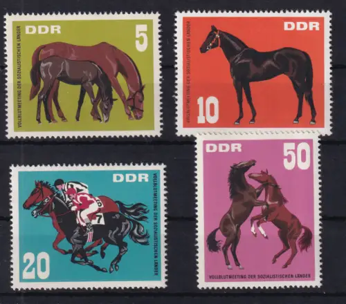 Vollblutmeeting der sozialistischen Länder Hoppegarten 1967, **