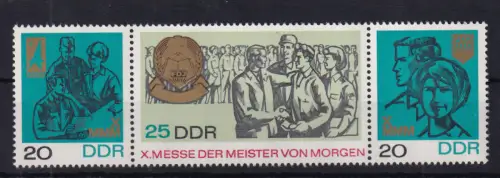Messe der Meister von Morgen 1967, Dreierstreifen **