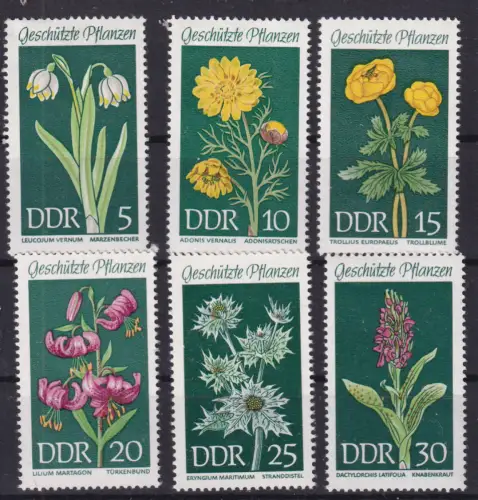 Geschützte heimische Pflanzen (II), **