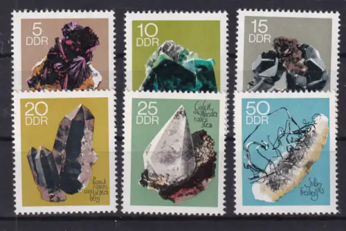 Minerale aus den Sammlungen der Bergakademie Freiberg (I), **