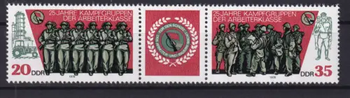 25 Jahre Kampgruppen, Dreierstreifen **