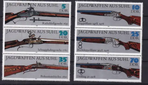 Jagdwaffen aus Suhl, 2 Dreierstreifen **