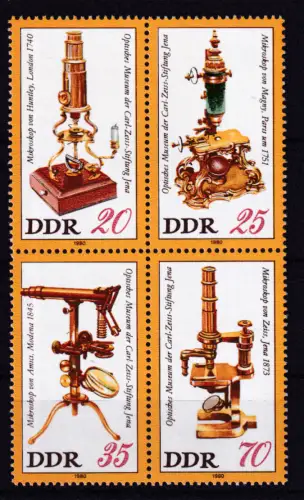 Optisches Museum der Carl-Zeiss-Stiftung Jena, Viererblock **