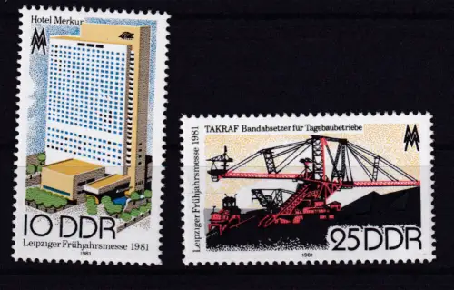 Leipziger Frühjahrsmesse 1981, **