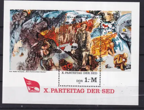 X. Parteitag der SED,Block **