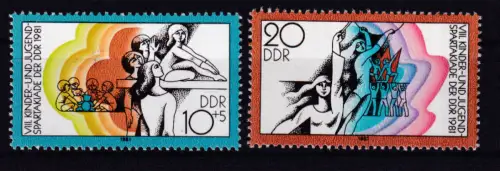 Kinder- und Jugendspartakiade Berlin 1981,**