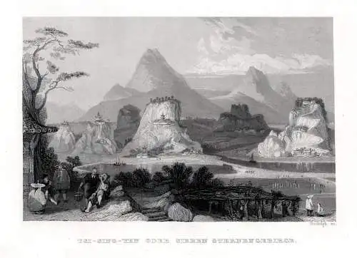 CHINA: Tsi-Sing-Yen oder sieben Sternengebirge n. Thomas Allom um 1840