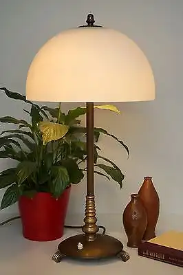 Wunderschöne elegante original Jugendstil Tischleuchte Schreibtischlampe