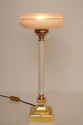 Sehr elegante Jugendstil Landhaus Tischlampe Fluter Einzelstück