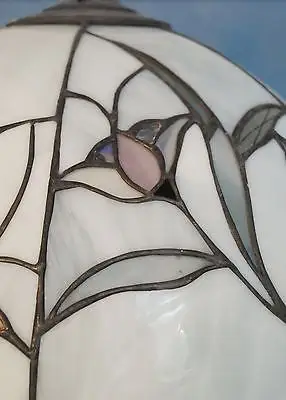 Sehr große original Jugendstil Tiffany Tischlampe Stehlampe Salonleuchte 87 cm 1