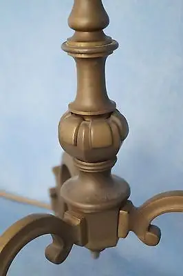 Sehr große original Jugendstil Tiffany Tischlampe Stehlampe Salonleuchte 87 cm 8