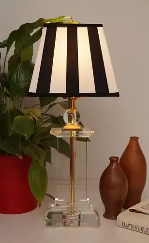 Tolle Retro Acrylglas Salonlampe Tischlampe 80er Jahre 2 Stück erhältlich