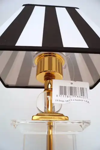 Tolle Retro Acrylglas Salonlampe Tischlampe 80er Jahre 2 Stück erhältlich