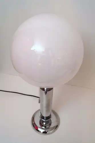 Orig. 70er Retro Bauhaus Schreibtisch Design Schreibtischleuchte Arztlampe Chrom