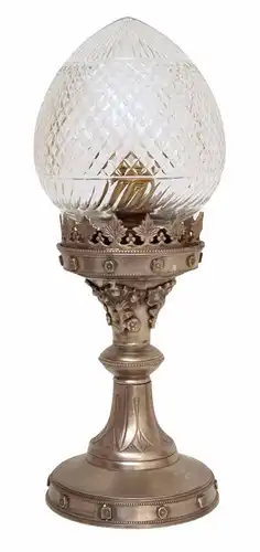 Wunderschöne original Jugendstil Tischleuchte "GLAND DE CRISTAL" Tischlampe