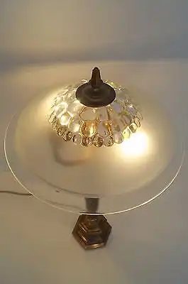 Sammlerstück original Art Nouveau Schreibtischlampe 1930 Bronze Messing