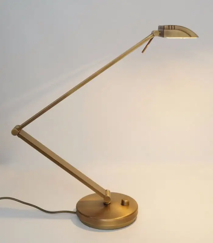 Orig. Hillebrand 80er Retro Schreibtisch Design Schreibtischleuchte Arztlampe 1