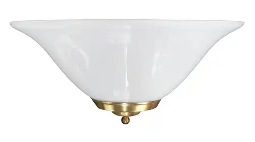Elegante Landhaus Wandleuchte Opalglas Wandlampe Plafoniere Plafonier