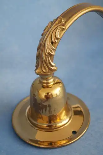 Außergewöhnlich schöne original Jugendstil Wandleuchte Wandlampe Messing Berlin