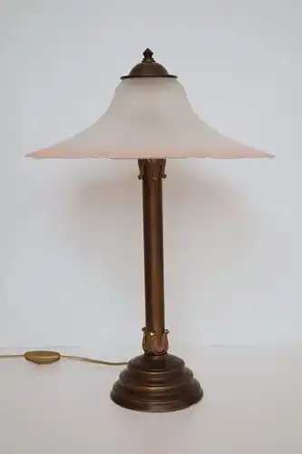 Alte Lampe Banker Schreibtisch Leuchte Art Deco