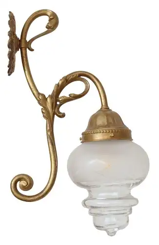 Wunderschöne original Jugendstil Wandlampe Wandleuchte 1910