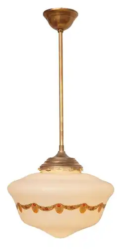 Wunderschöne original Jugendstil Landhaus Deckenleuchte Hängelampe Deckenlampe