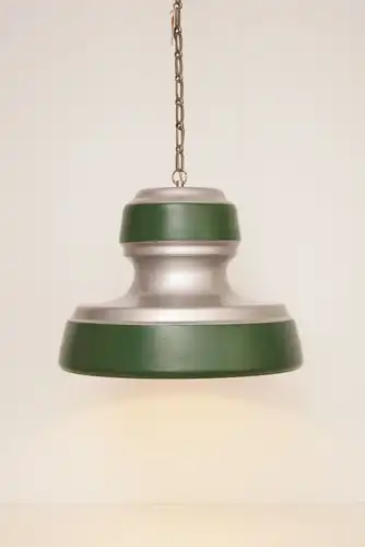 Original 70er Retro Industrieleuchte Lampe Aluminium neu (!!) Fabriklampe