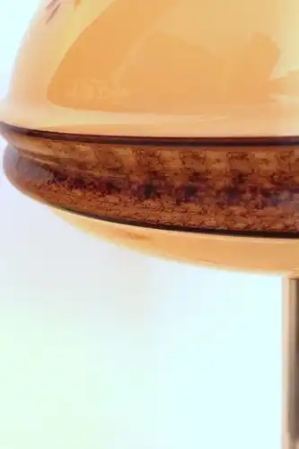 Sehr große Art Déco Tischleuchte "SILVER TOWER" verchromt Unikat 67 cm hoch
