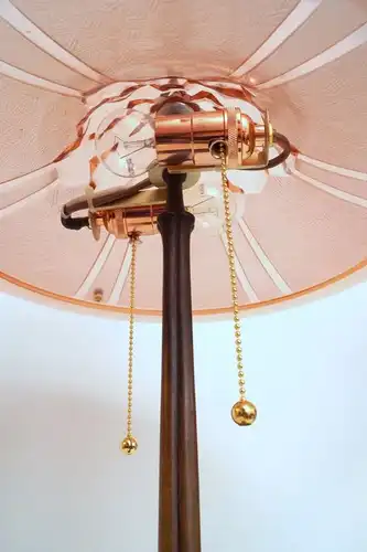 Einzigartige museale original Art Deco Tischlampe Frankreich 1920 Art Déco