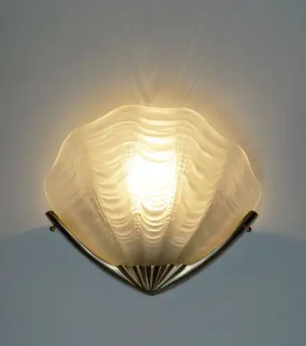 Sehr edle original Art Déco Wandleuchte Wandlampe Art Nouveau "SAVANAH" 1920