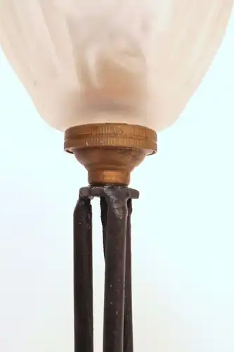 Klassische französische original Jugendstil Art Nouveau Tischlampe Lampe