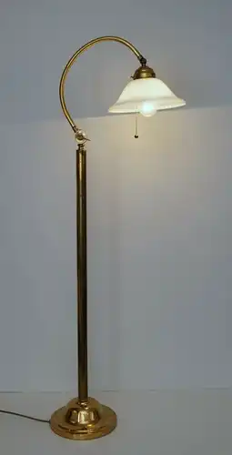 Klassische Jugendstil Stehleuchte Stehlampe Messinglampe Lampe Leselampe Kontor