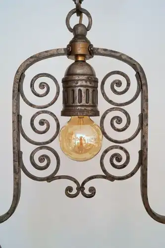 Einzigartiger original Historismus Deckenleuchter Deckenlampe Hängeleuchte 1890
