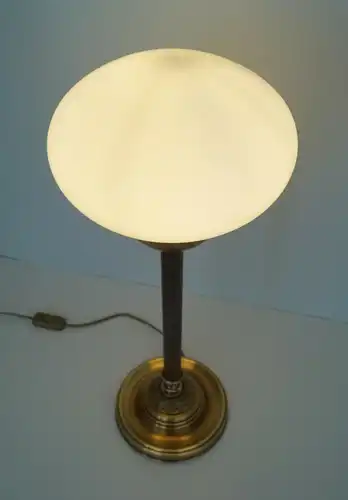 Alte Lampe Art Deco Messinglampe