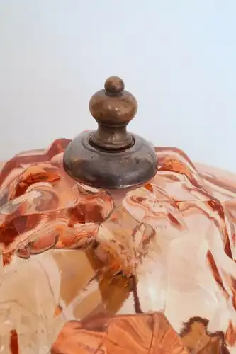 Einzigartige museale original Art Déco Tischlampe Frankreich 1920