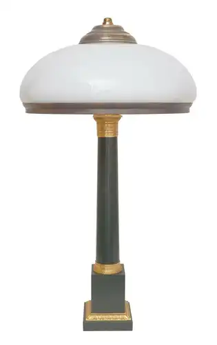 Garantiertes Unikat prachtvolle Jugendstil Lampe Schreibtischleuchte 65 cm Salon