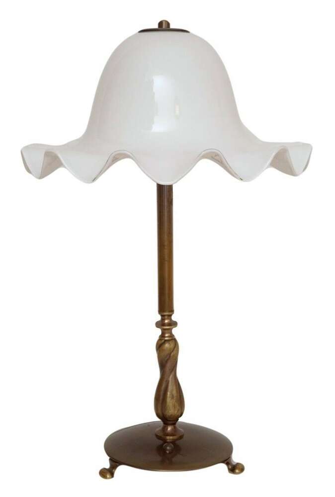 9937186-dss Kerzenleuchter Leuchter Messing Jugendstil H18cm