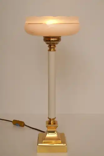 Sehr elegante Jugendstil Landhaus Tischlampe Fluter Einzelstück