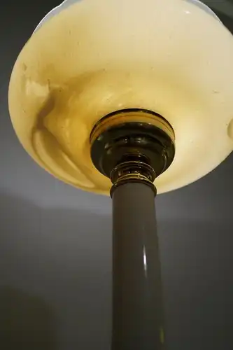 Sehr elegante Jugendstil Landhaus Tischlampe Fluter Einzelstück