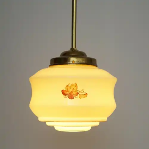 Wunderschöne original Jugendstil Hängelampe Deckenlampe um 1930