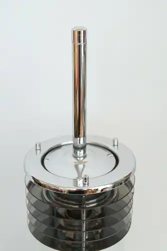 Unikat Design Bauhaus Tischleuchte "COIT TOWER" Chrom Tischlampe Vintage
