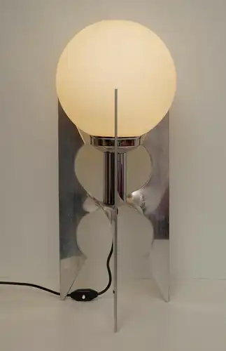 Unikate original 70er Jahre Bauhaus Tischlampe Art Déco Chrom Lampe