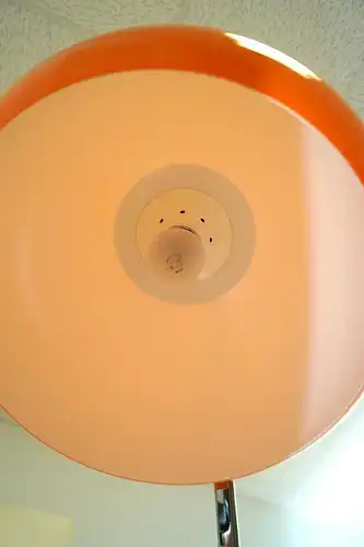 Original 70er Vintage Retro Bogenlampe Sölken Stehlampe 187 cm