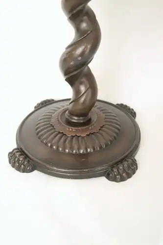 Jugendstil Lampe Tischlampe Putto Engel um 1920 Leuchte Schreibtischleuchte