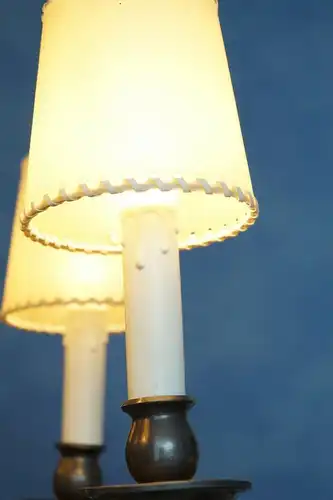 Belle Art Nouveau Lampe suspendue Lumières plafond étain Shabby Chic parapluie de jungle