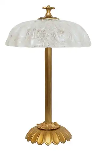 Lampe de table de style Art Nouveau Vienne Lumières de café Vienne laiton Unikat