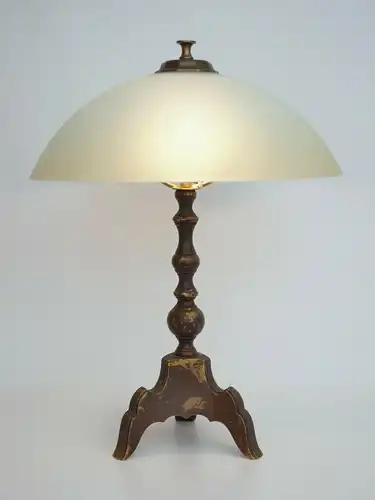 Lampe de bureau en laiton de Berlin, unique Art Déco