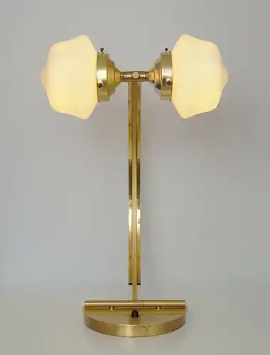 Design inhabituel lampe "NOSTROMO" lampe en laiton lampe de bureau 80