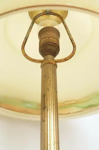 Très grande lampe de bureau Art Nouveau lampe en laiton Berlin