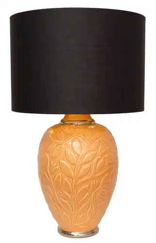 Lampe original Luneville Keramik Tischleuchte Frankreich Landhaus Leuchte